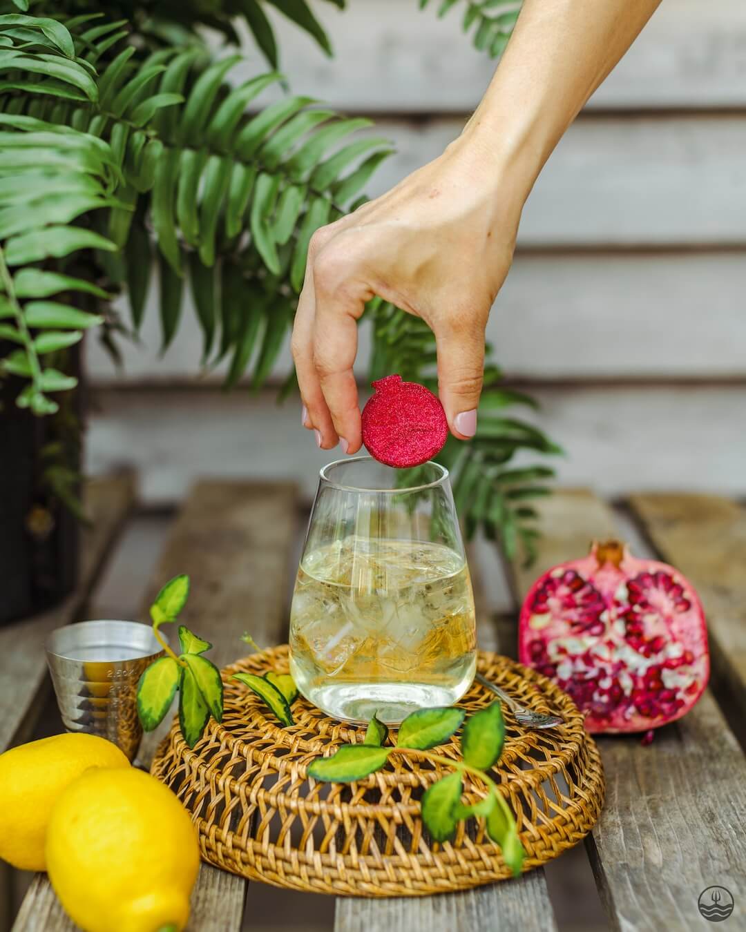 Grenade, hibiscus et camerise