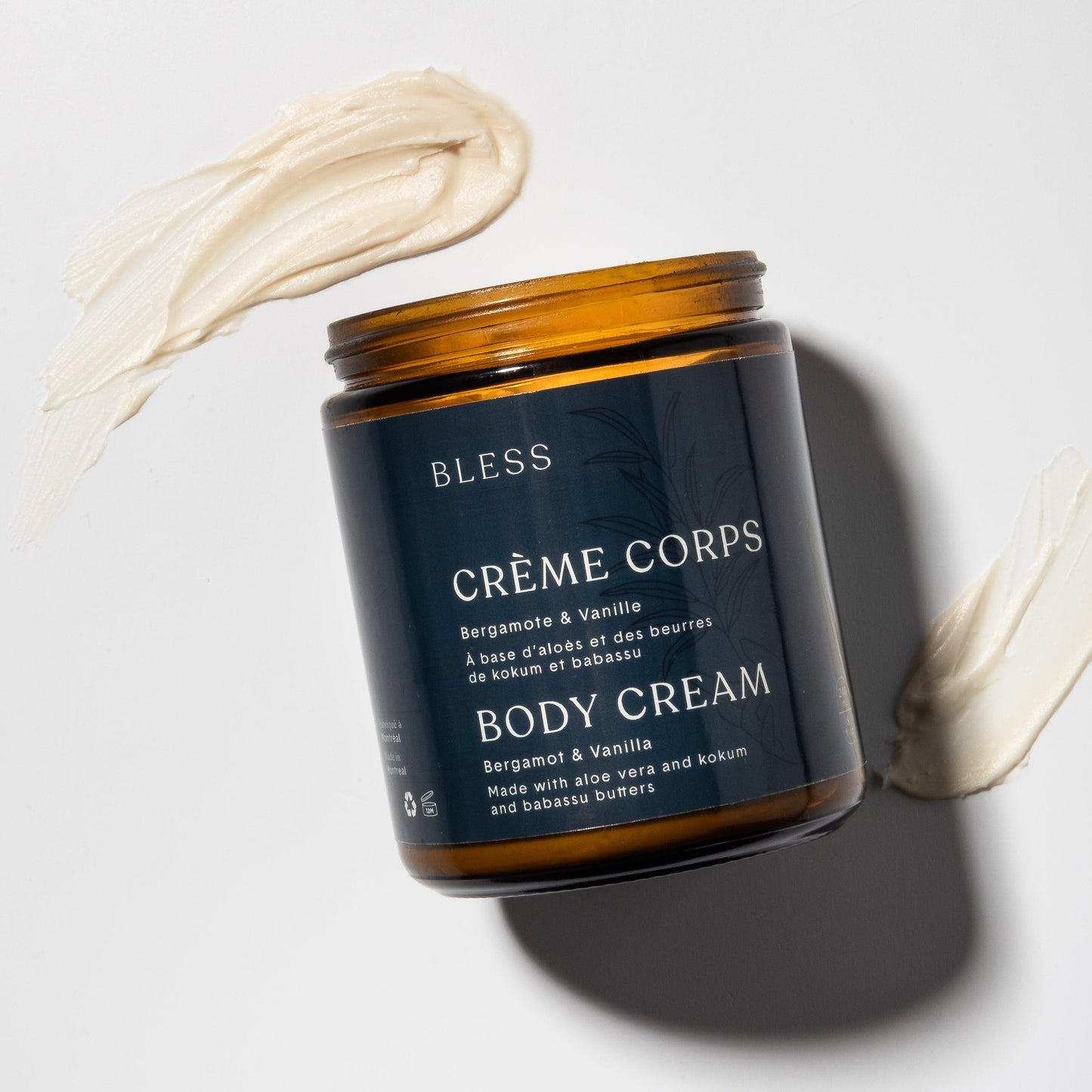 Crème hydratante - Bergamote et Vanille-1