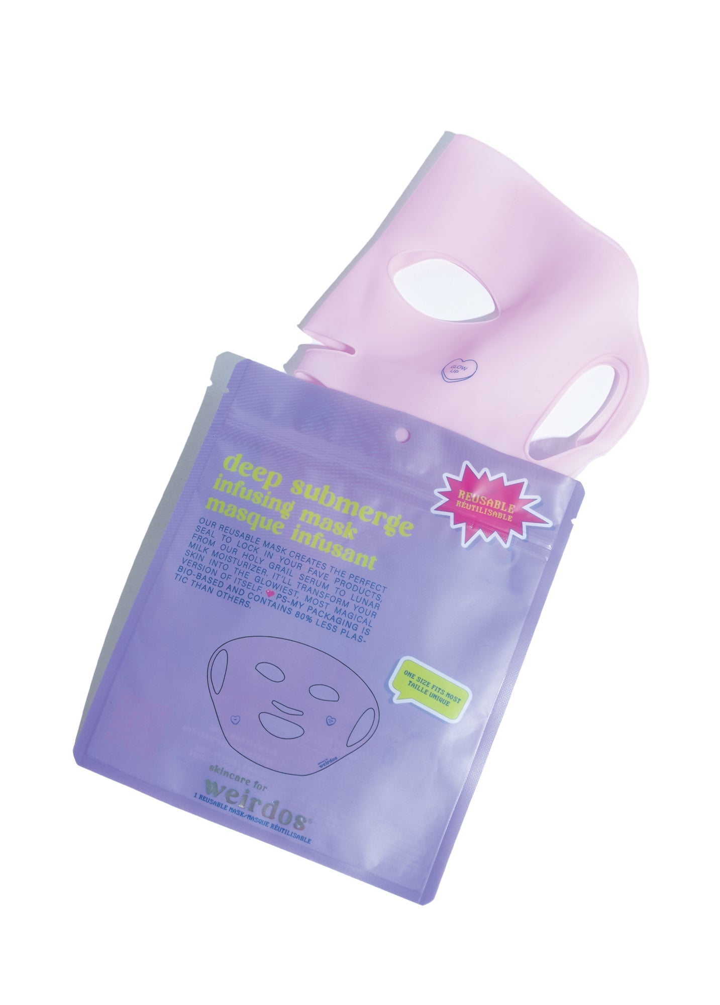 Masque réutilisable infusant Immersion profonde (Weirdos)