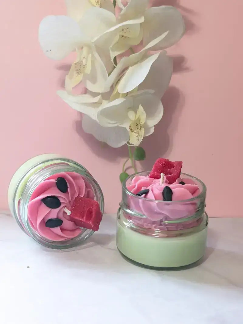 La bougie mini délice - Melon d'eau