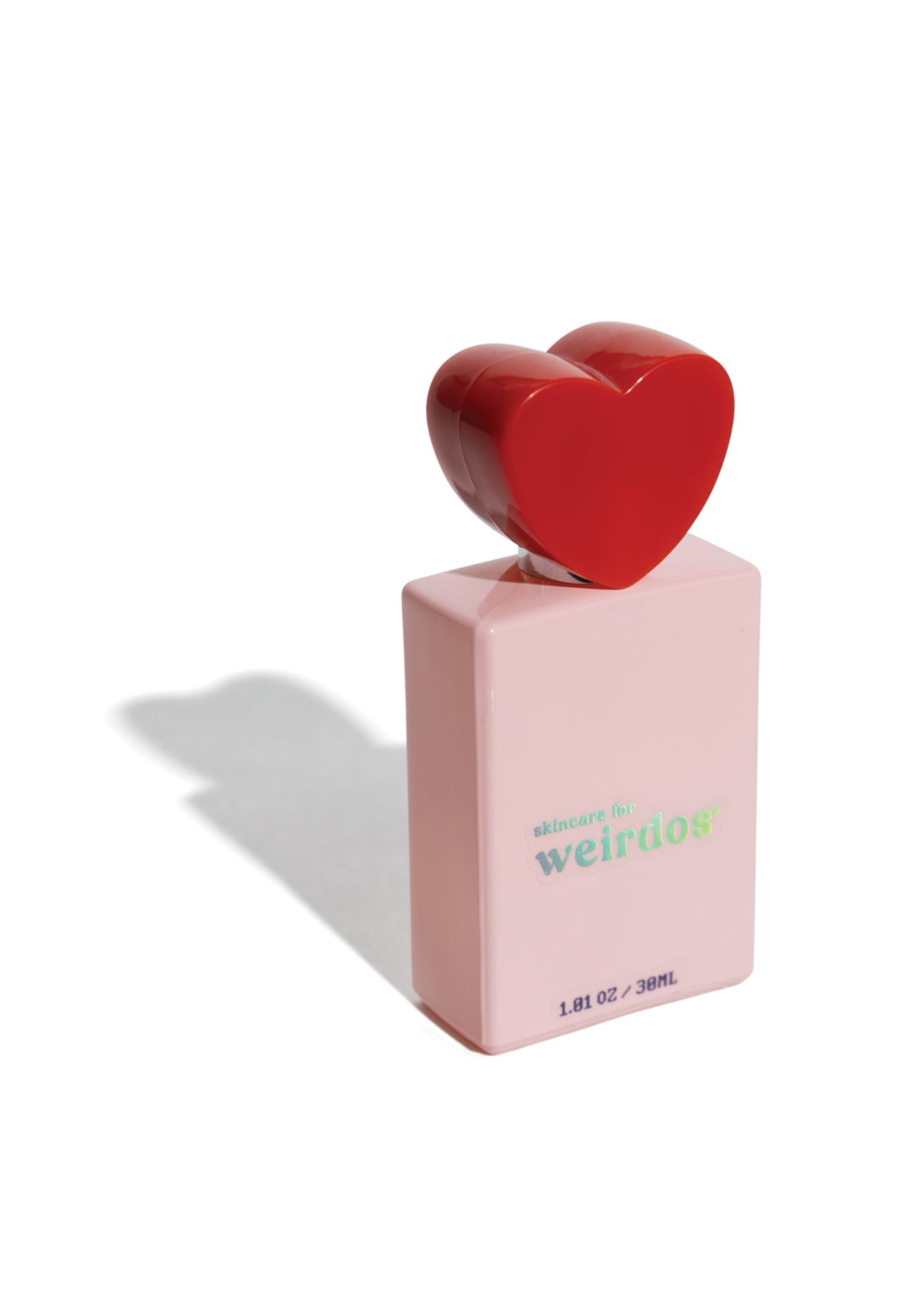 Flacon vaporisateur en verre en forme de cœur (Weirdos)