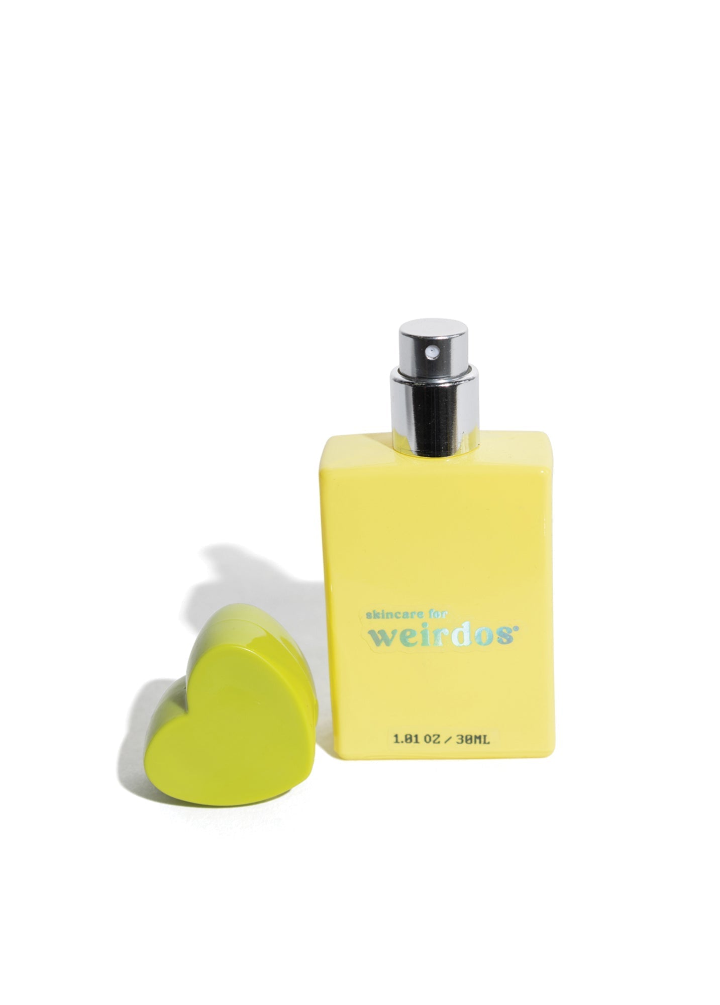 Flacon vaporisateur en verre en forme de cœur (Weirdos)