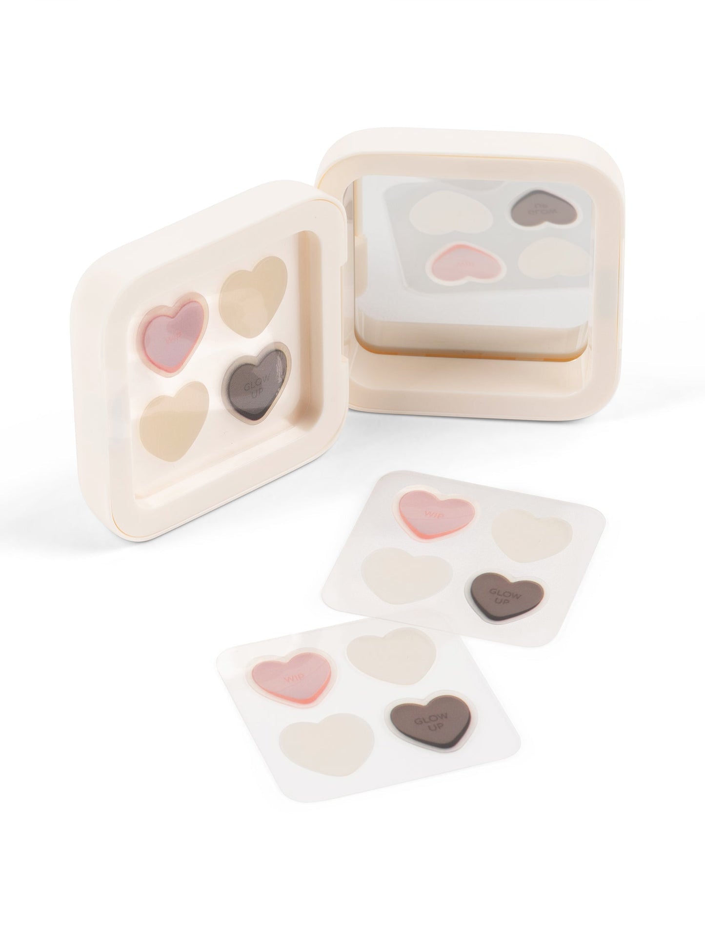 Trousse de départ - étui et 32 patchs anti-boutons (Weirdos)