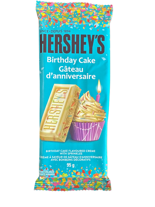 Hershey's Saveur gâteau d'anniversaire 95 g - Édition canadienne