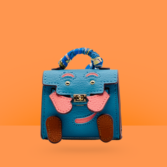 L'étui mini pour AirPods Bleu Poupon