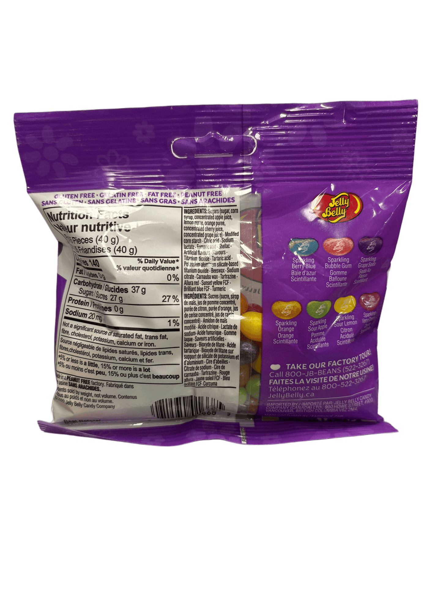 Bonbons Jelly Belly mélange printanier Jewel de Pâques 100 g - Édition canadienne