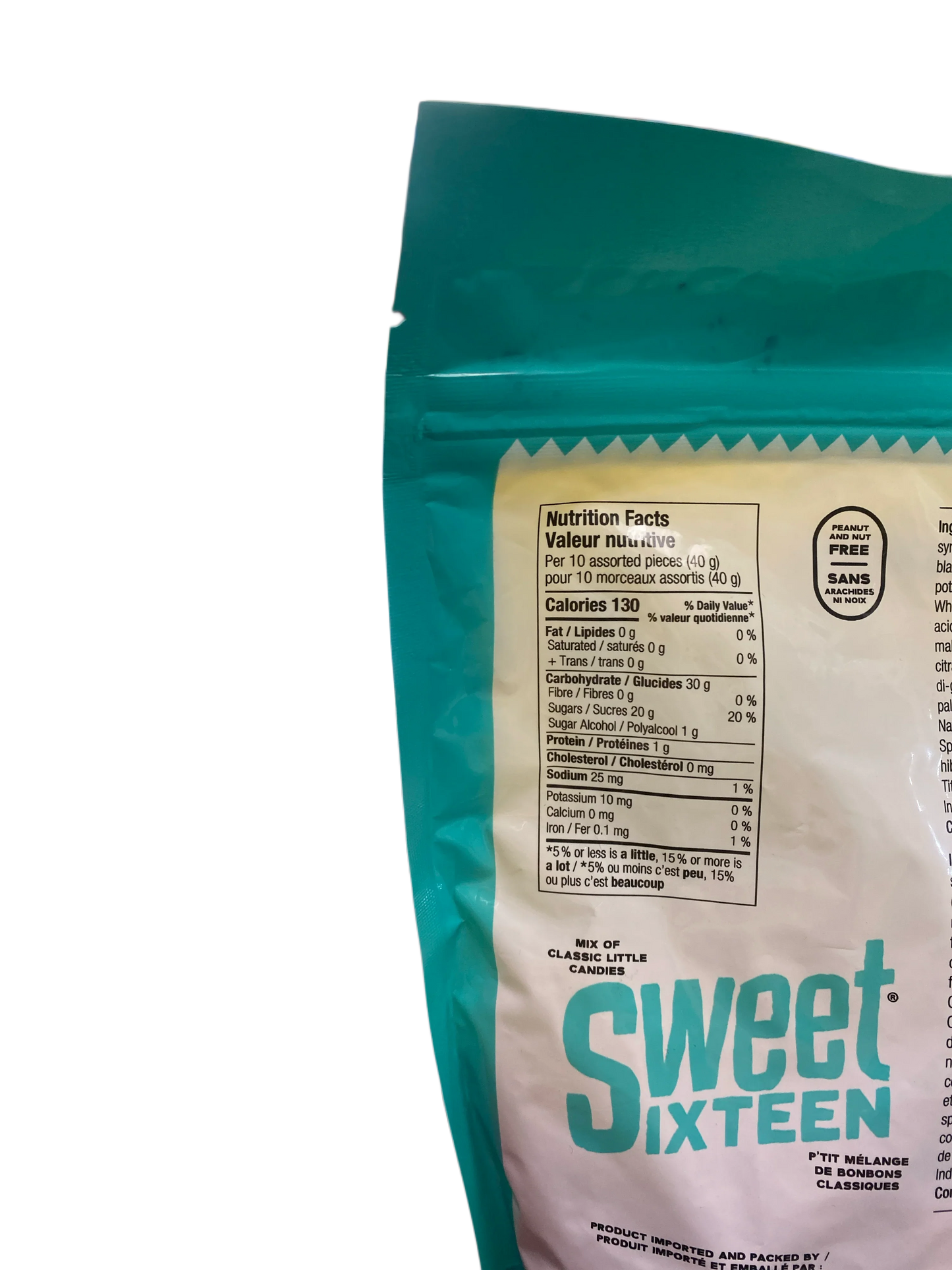 Sweet Sixteen Original 400 g - Édition canadienne
