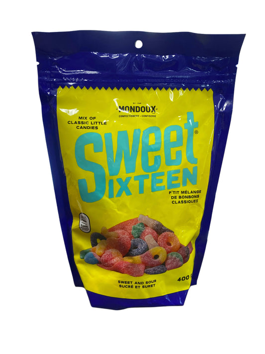 Sweet Sixteen sucré et acidulé 400 g - Édition canadienne