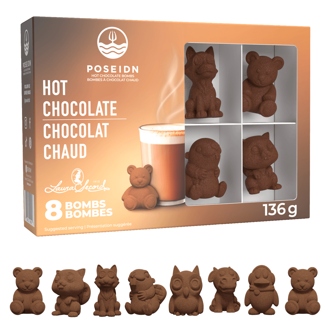 Bombe à boisson chaude - Ensemble varié de bombes de chocolat chaud