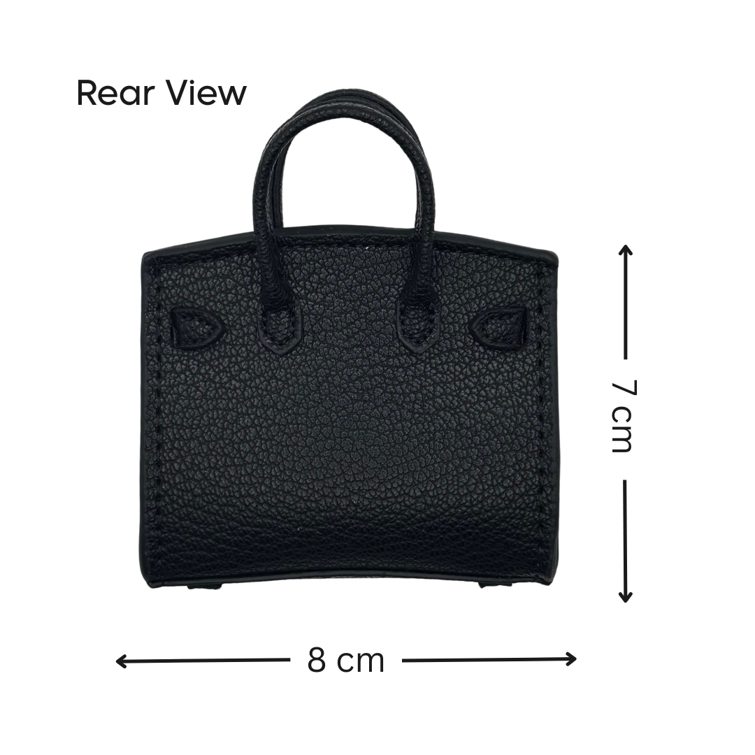 L'étui mini pour AirPods Noir Transparent