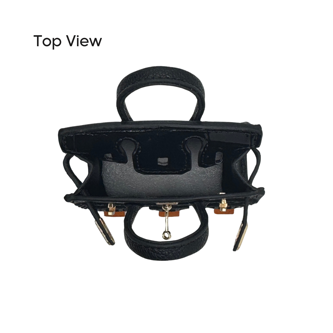 L'étui mini pour AirPods Noir Transparent