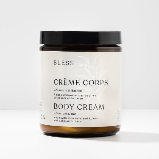 Crème Hydratante - Géranium & Basilic-0