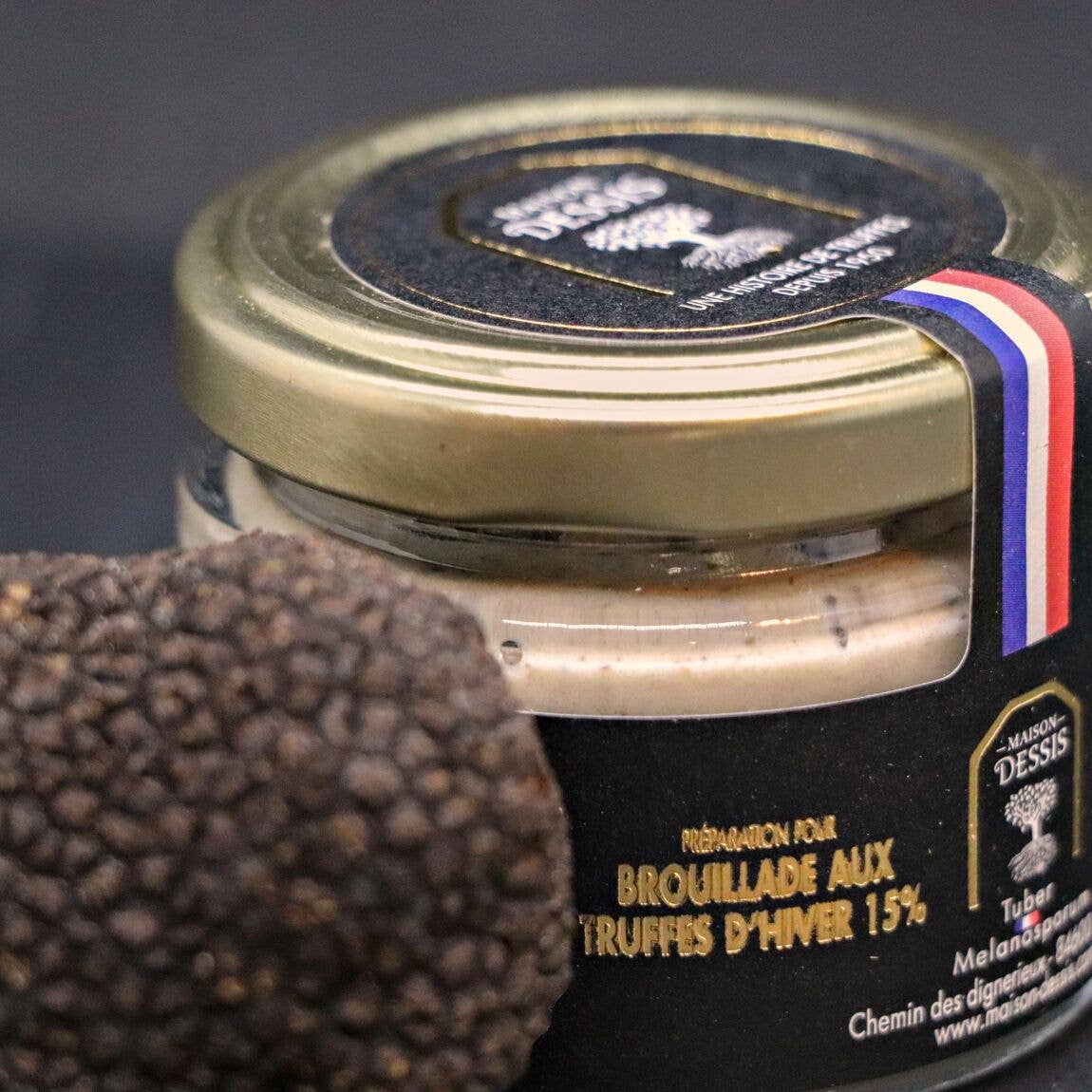 Maison Dessis - Préparation pour brouillade aux truffes d'hiver 15