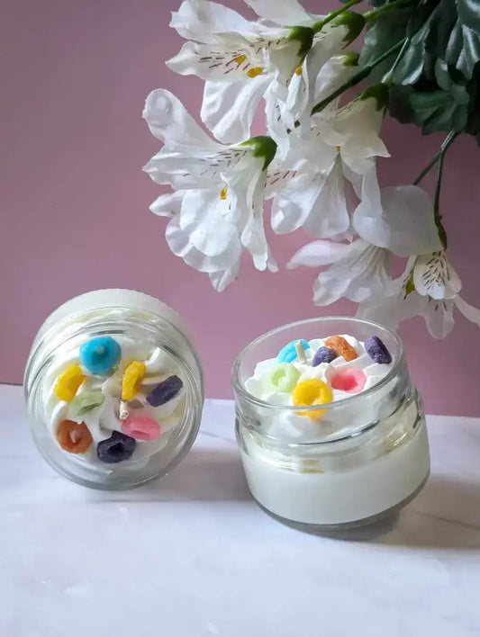 La bougie mini délice - Anneaux de fruits