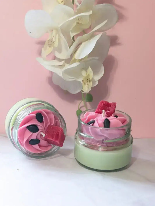 La bougie mini délice - Melon d'eau