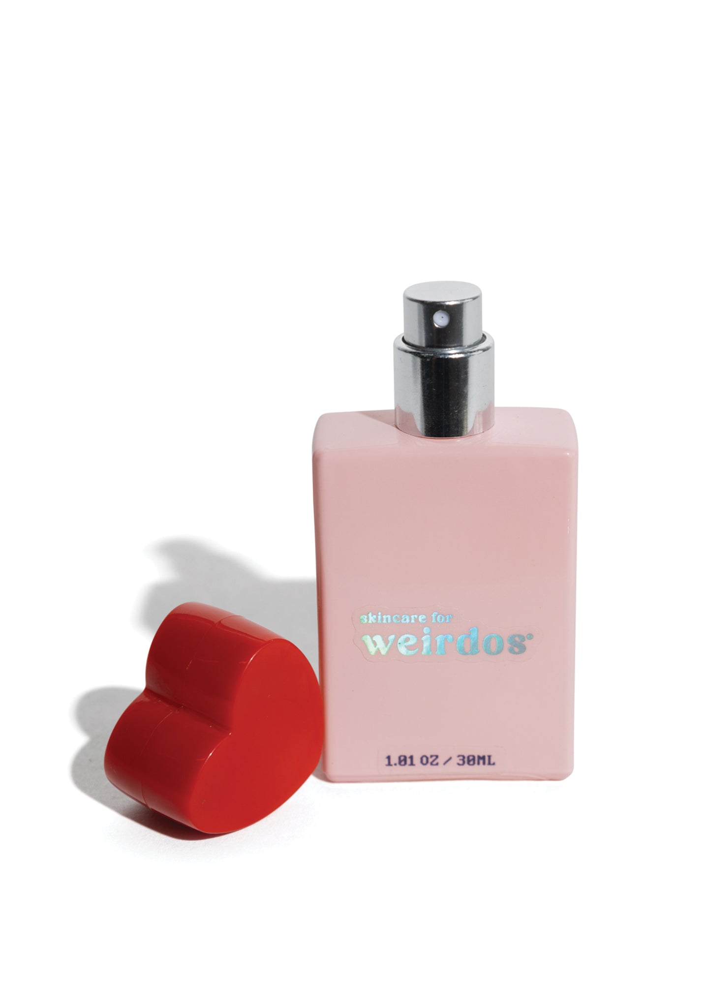 Flacon vaporisateur en verre en forme de cœur (Weirdos)
