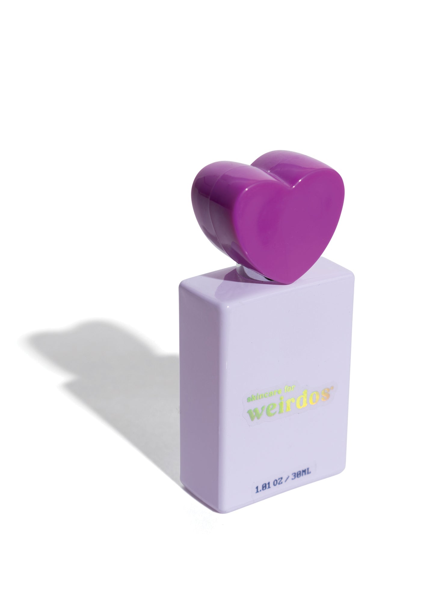 Flacon vaporisateur en verre en forme de cœur (Weirdos)