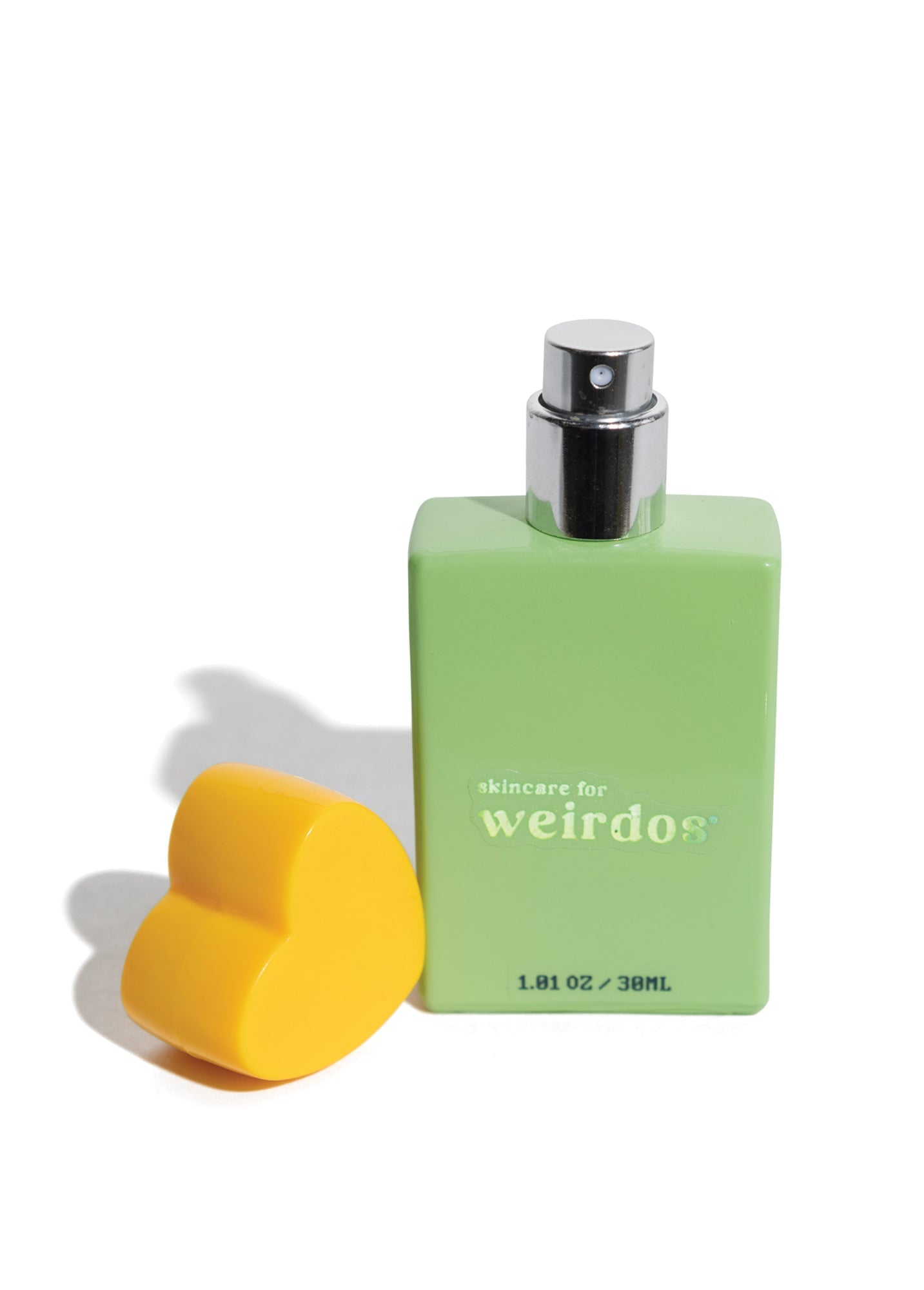 Flacon vaporisateur en verre en forme de cœur (Weirdos)