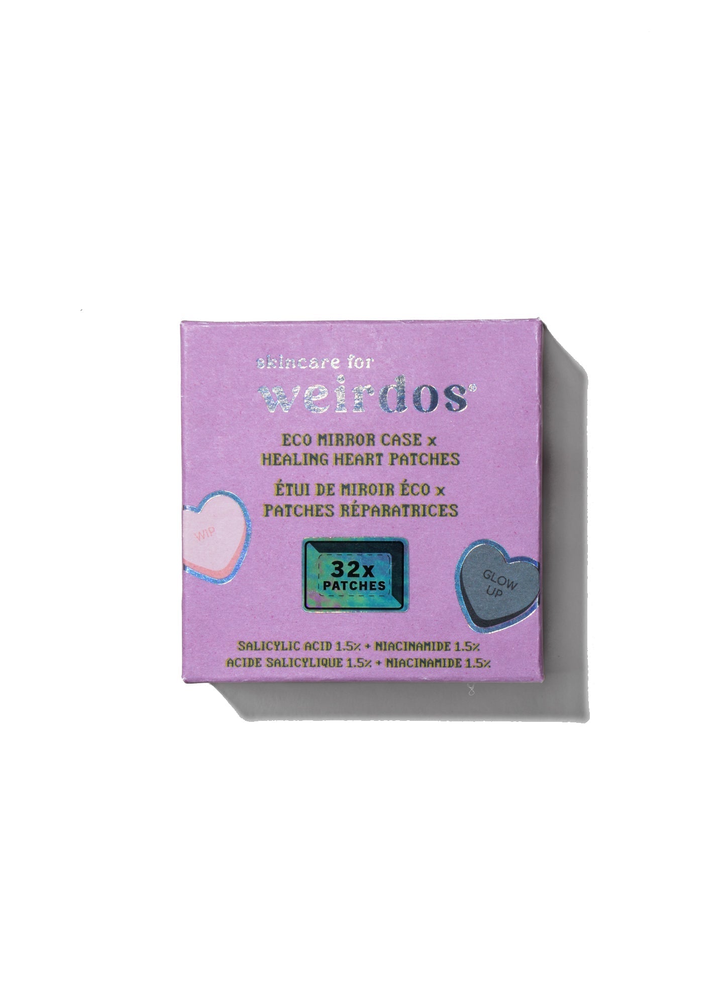 Trousse de départ - étui et 32 patchs anti-boutons (Weirdos)